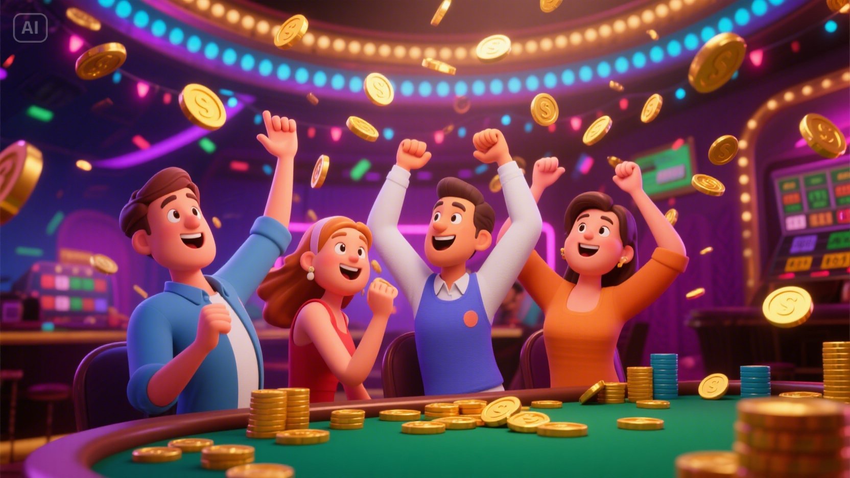 Casino Slots Cafe desktop and mobile interfaces